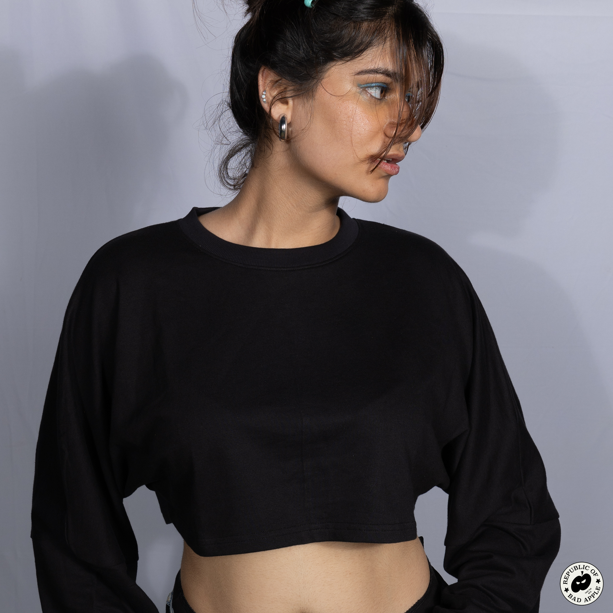 Chillout Crop Top - Black