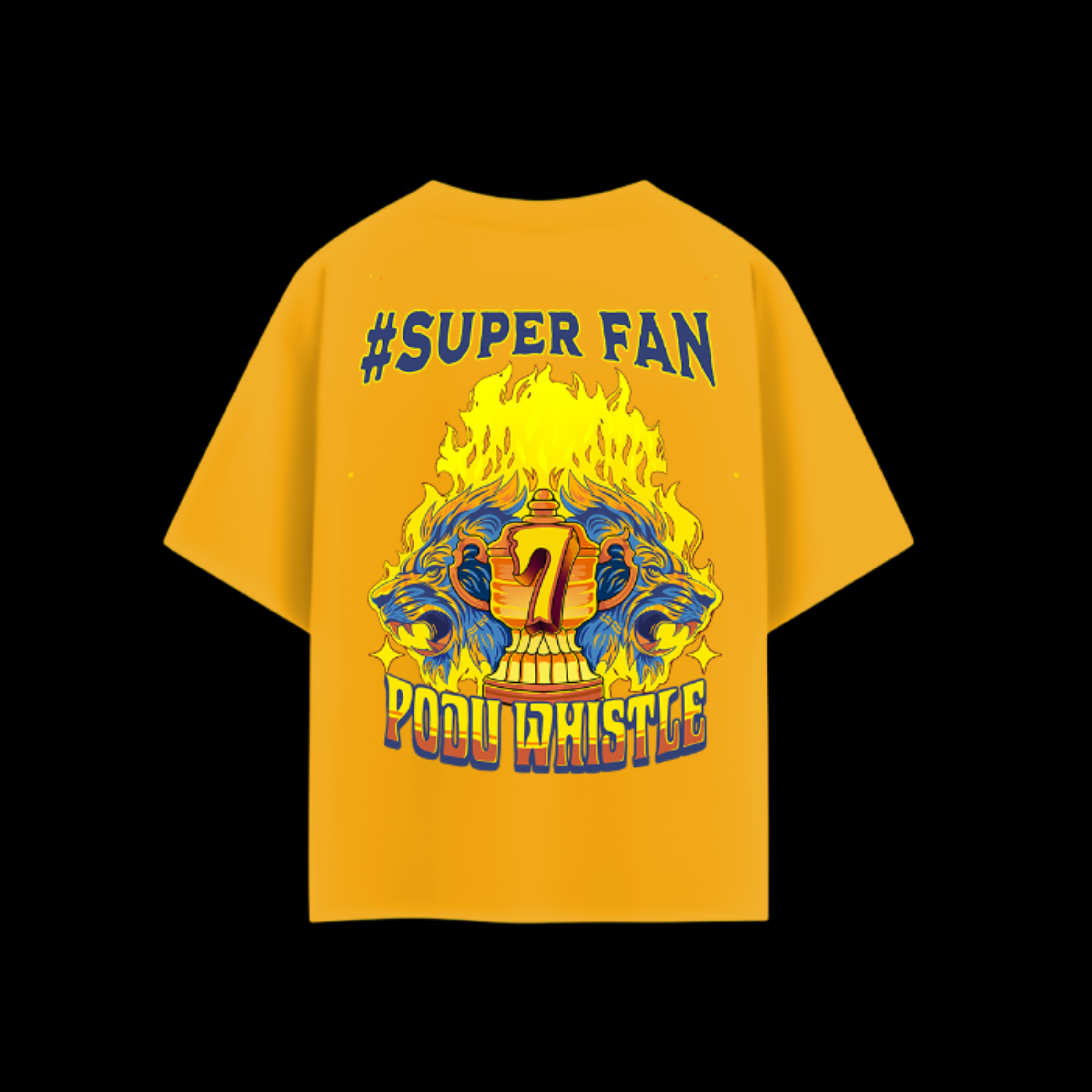 CSK SUPERFAN OVERSIZED T-SHIRT