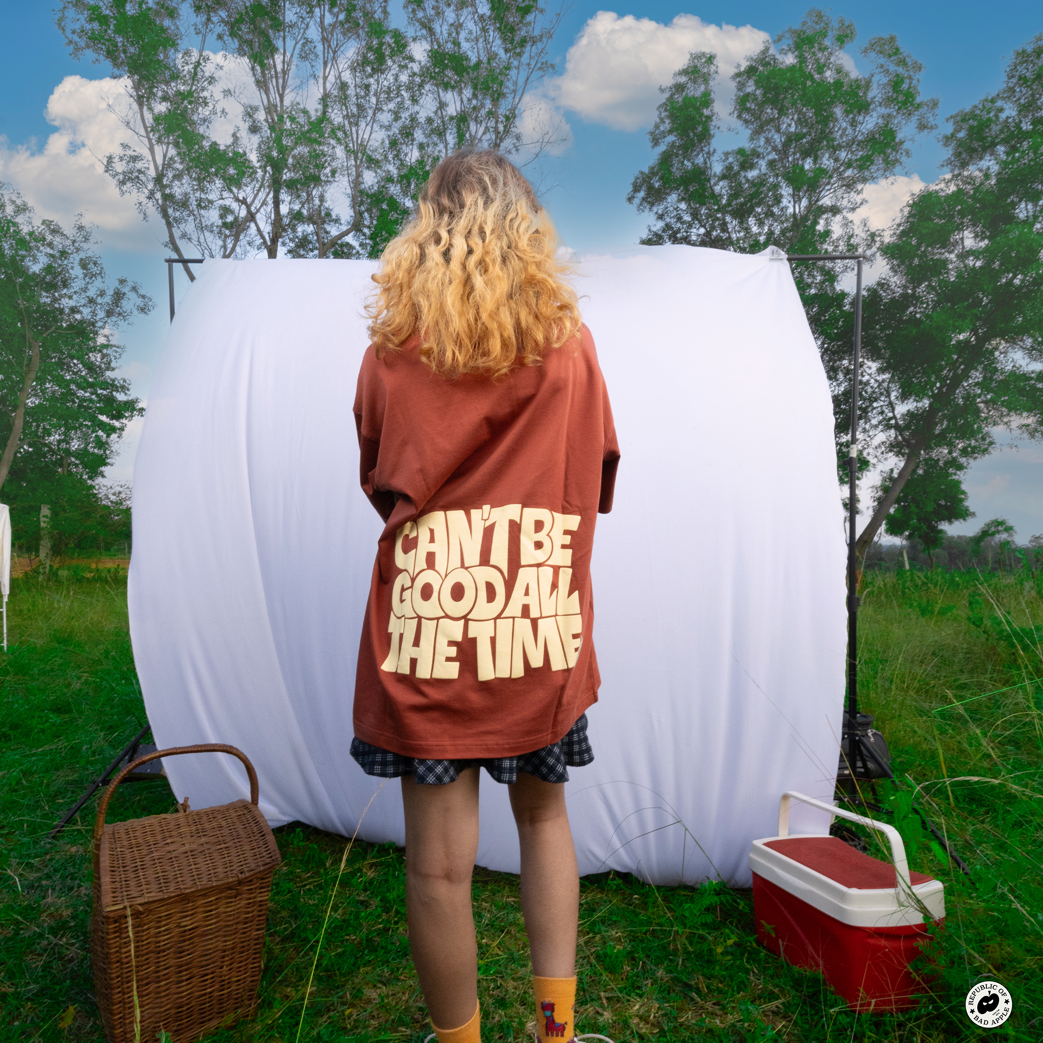 Loose Fit Oversized T-Shirt | Cant Be Good All The Time - Forbidden Land | Unisex