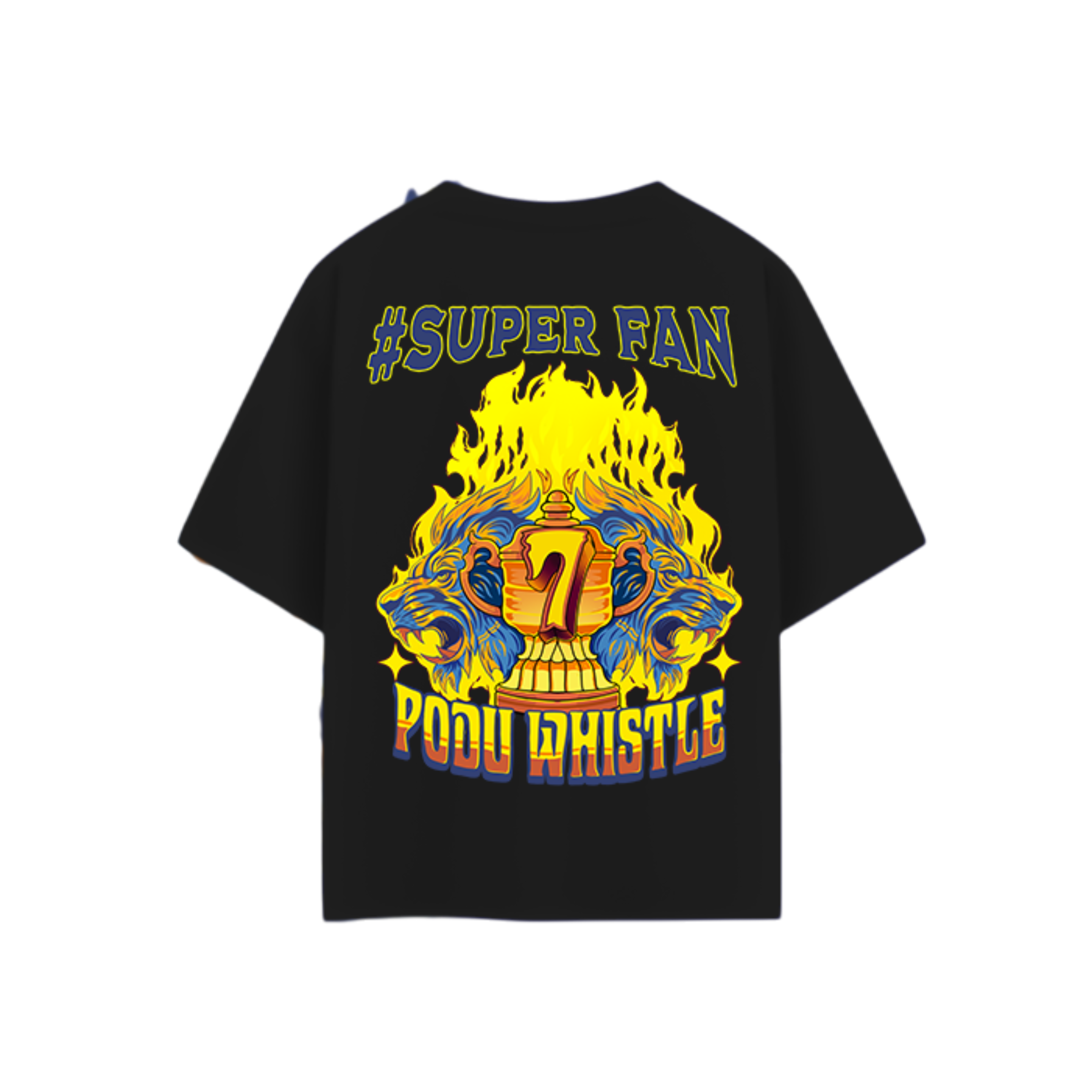 CSK SUPERFAN OVERSIZED T-SHIRT