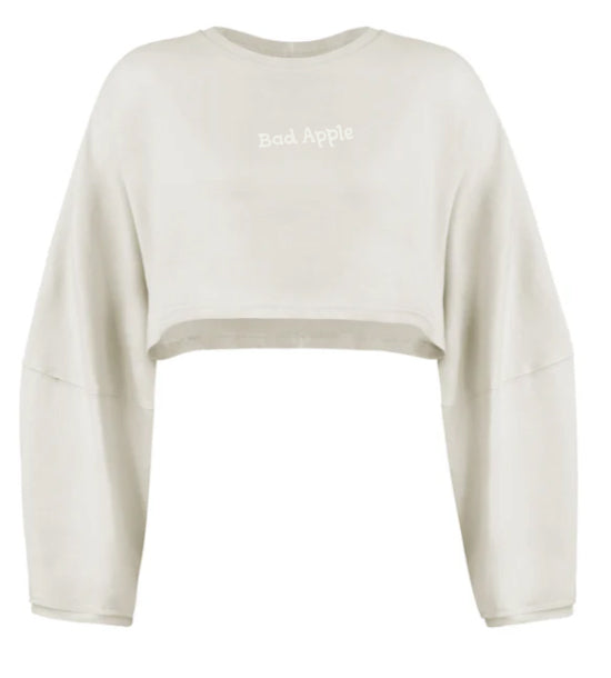 Chillout Crop Top - White