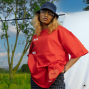 Loose Fit Oversized T-Shirt | DeadAss Killing - Red Apple | Unisex
