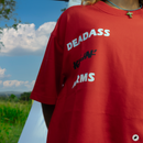 Loose Fit Oversized T-Shirt | DeadAss Killing - Red Apple | Unisex