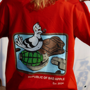 Loose Fit Oversized T-Shirt | So Far So Bad - Red Apple | Unisex