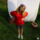 Loose Fit Oversized T-Shirt | So Far So Bad - Red Apple | Unisex