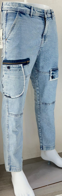 Denim Cargo - Blue Anamoly | Unisex