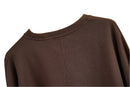 Chillout Crop Top - Dark Brown