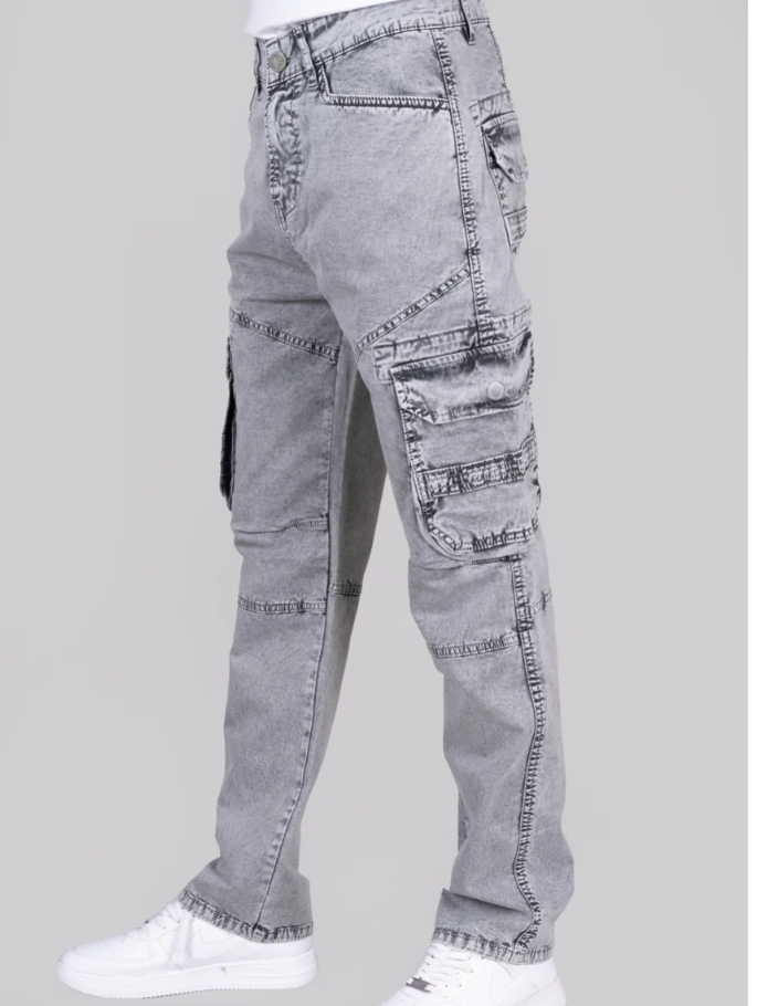 Denim Cargo - Grey | Unisex