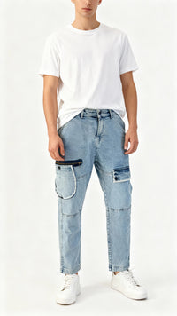 Denim Cargo - Blue Anamoly | Unisex